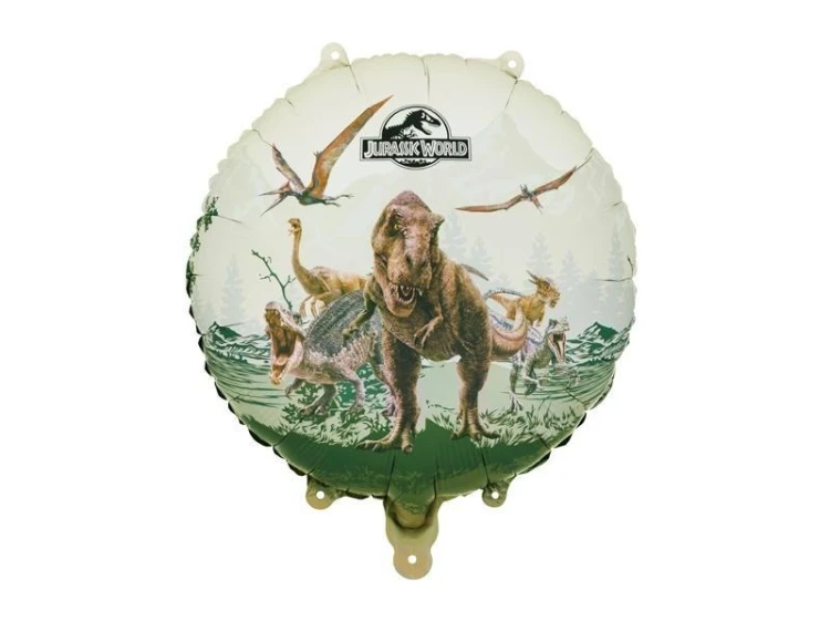 Balon foliowy pastylka Jurassic World 35x35cm