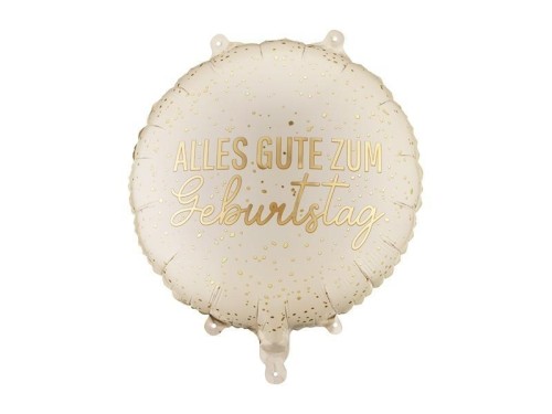Balon foliowy pastylka Alles Gute 35x35cm
