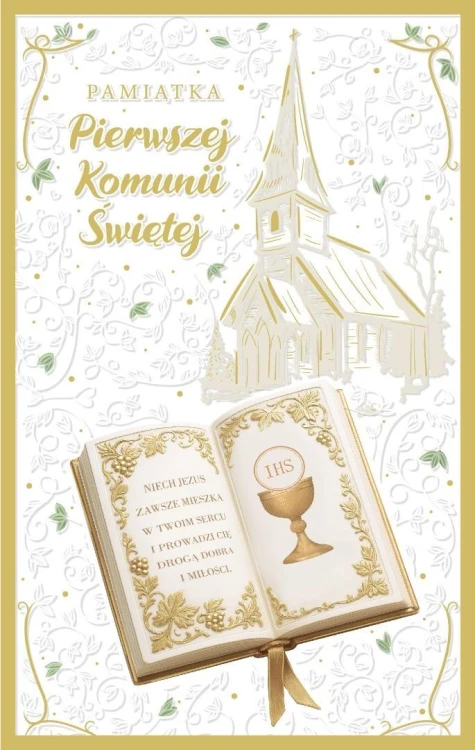 Kartka okolicznościowa Komunia KP31