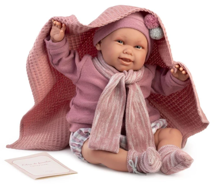 Lalka hiszpańska Reborn Martina 52cm, Antonio Juan