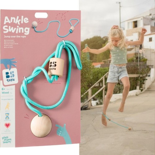 Skakanka na nogę hula hop Ankle swing, BS Toys
