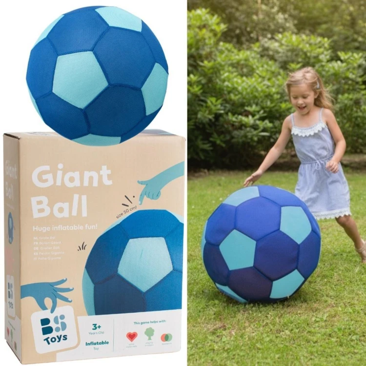 Piłka Gigant niebieska 50cm, BS Toys