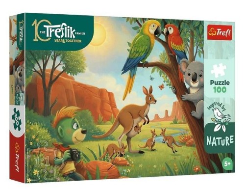 Puzzle 100 Koala i kangury TREFL, Trefl