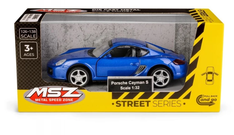 Porsche Cayman S Blue, MSZ