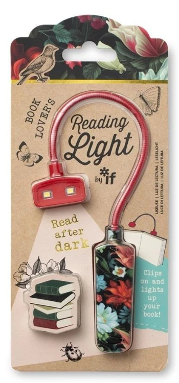 Lampka do czytania Ciemne kwiaty Book lover's, IF