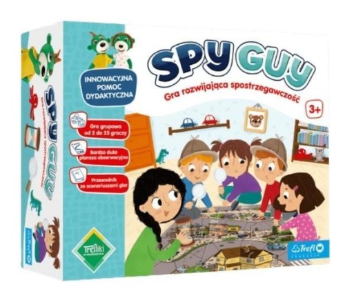 Spy Guy. Gra edukacyjna gra dla grup TREFL, Trefl