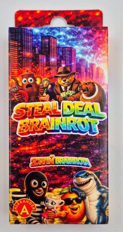 Steal Deal Brainrot kieszonkowa gra karciana ALEX
