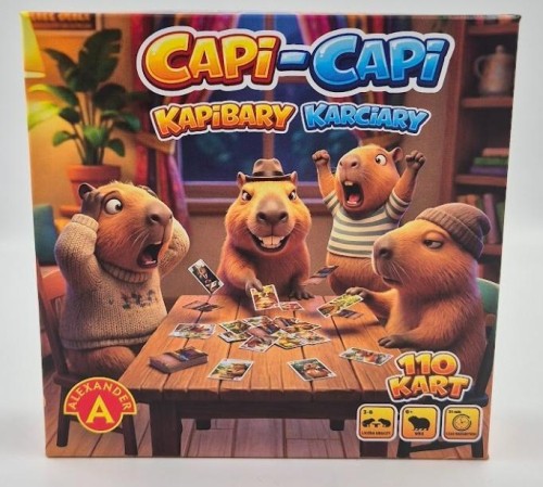 Capi-Capi Kapibary Karciary - gra karciana ALEX