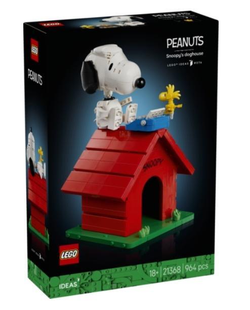 LEGO(R) IDEAS 21368 Fistaszki: Buda Snoopy'ego