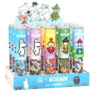 Puzzle Plus-plus By Number Muminki (15szt)