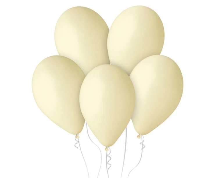 Balony pastel maślane 30cm 100szt