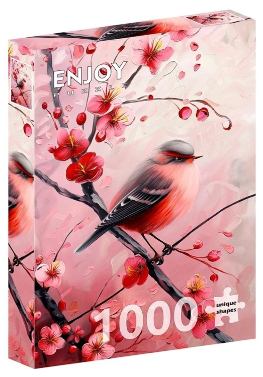 Puzzle 1000 Czerwony brzuszek, Enjoy