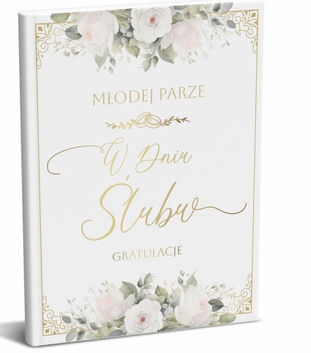 Pamiątka książeczka Ślub