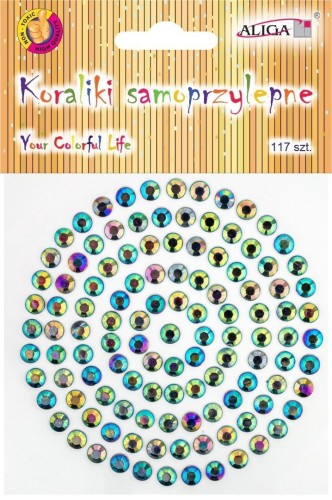 Dżety kryształki samoprzylepne, Aliga