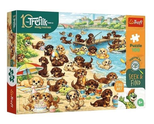 Puzzle 100 Jamniki i Trefliki TREFL, Trefl