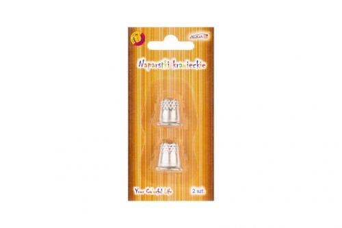 Naparstki krawieckie 1,5x2cm 2szt, Aliga