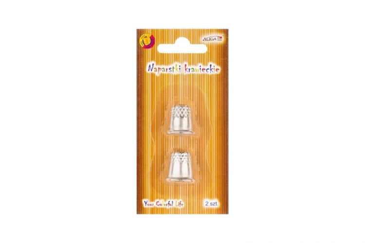 Naparstki krawieckie 1,5x2cm 2szt, Aliga