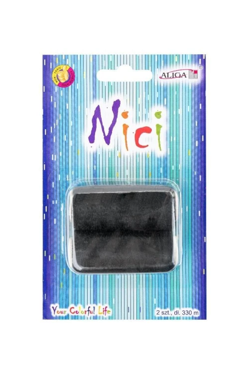 Nici czarne 330m 2szt, Aliga