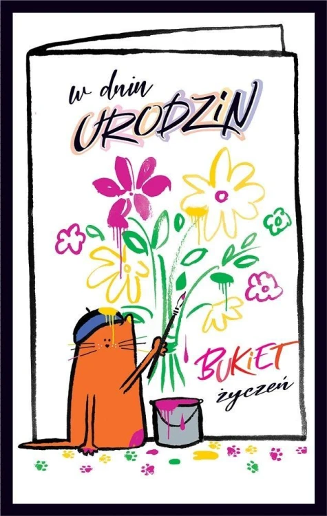 Kartka Urodzinowa Dziecięca DD06