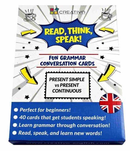 Read Think Speak Present Simple/ContinuousCREATIVO