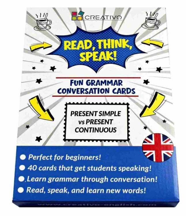 Read Think Speak Present Simple/ContinuousCREATIVO