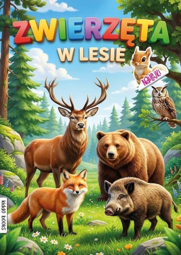 Zwierzęta w lesie, praca zbiorowa