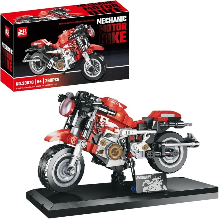 Klocki motocykl 268el, Trifox