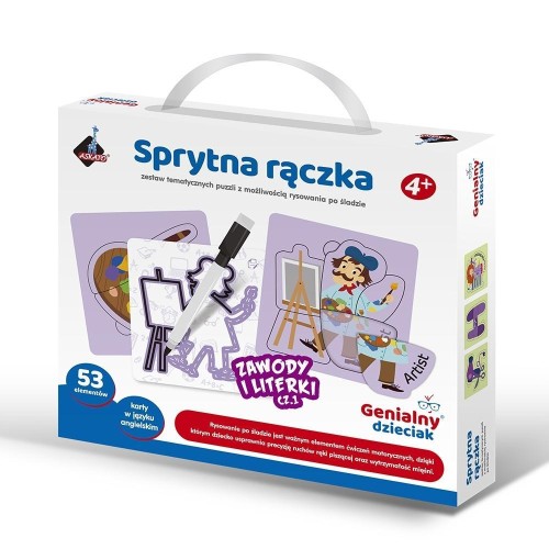 Sprytna rączka - zawody i literki 53el, Askato