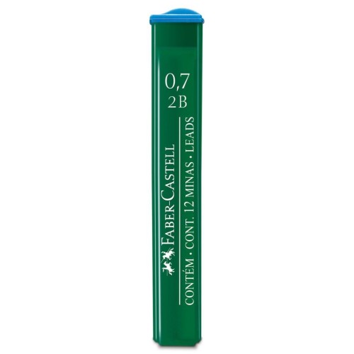 Wkład grafitowy 2B 0,7mm (12szt) FABER CASTELL