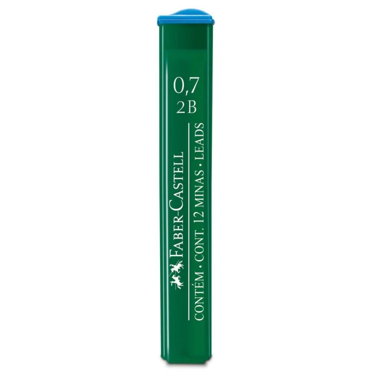 Wkład grafitowy 2B 0,7mm (12szt) FABER CASTELL