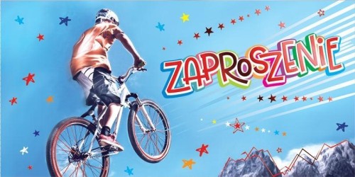 Zaproszenie Dziecięce Z157 (5szt)