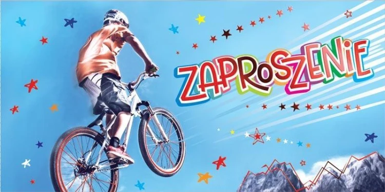 Zaproszenie Dziecięce Z157 (5szt)