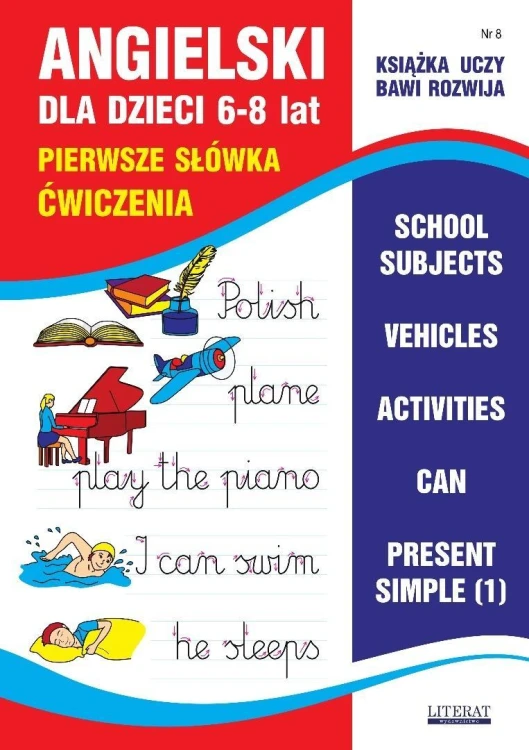 Angielski dla dzieci 6-8 lat. Nr 8