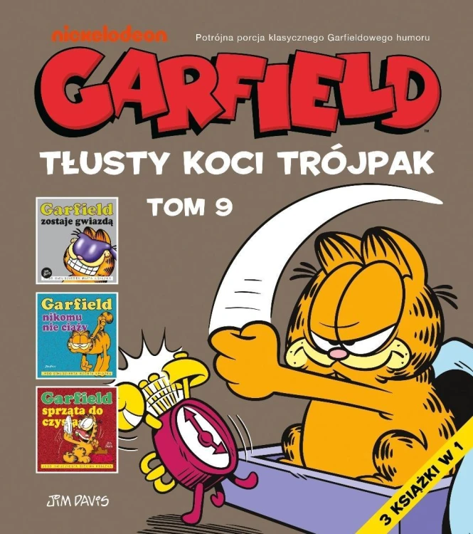 Garfield. Tłusty koci trójpak T.9, Jim Davis