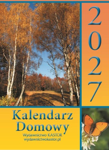 Kalendarz 2027 zdzierak domowy