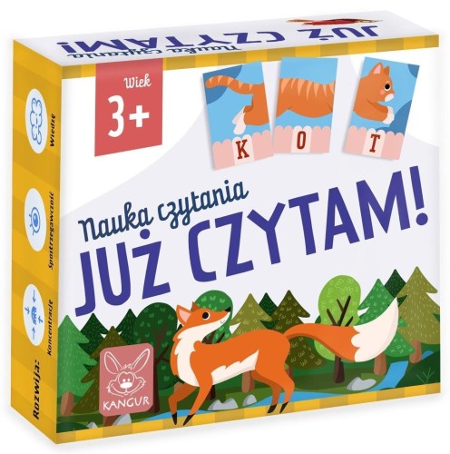 Już Czytam 3+! Nauka Czytania, Kangur