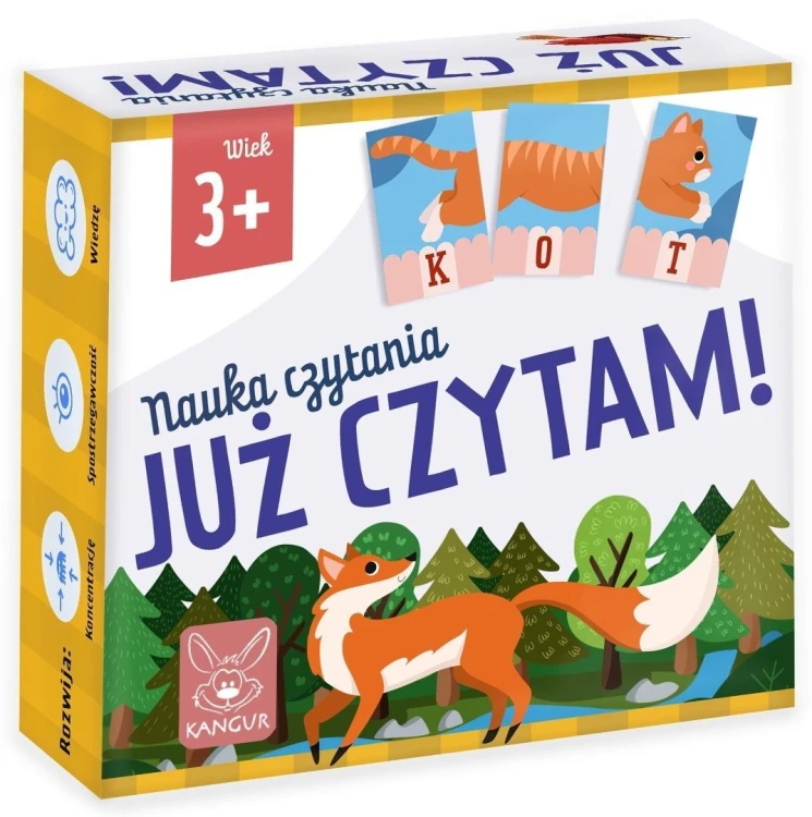 Już Czytam 3+! Nauka Czytania, Kangur