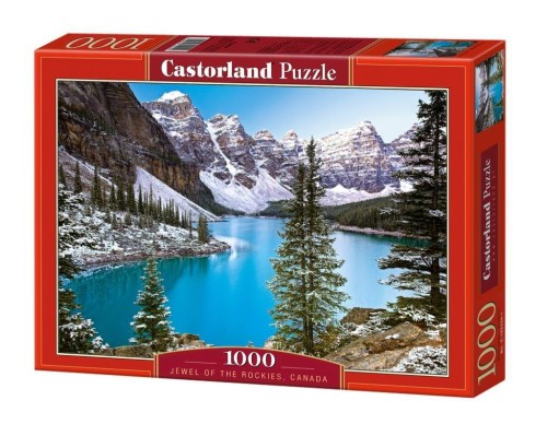 Puzzle 1000 Kanadyjskie jezioro CASTOR, Castorland