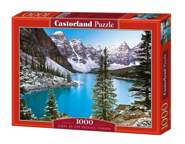 Puzzle 1000 Kanadyjskie jezioro CASTOR, Castorland