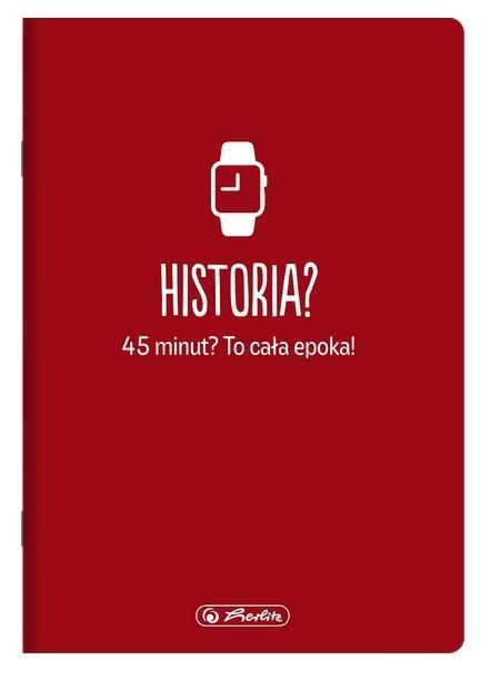 Zeszyt A5/60K kratka Historia (10szt), HERLITZ