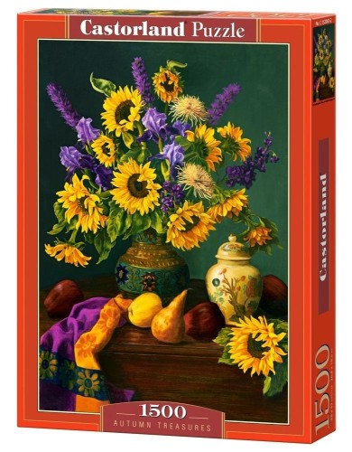 Puzzle 1500 Autumn Treasures CASTOR, Castorland