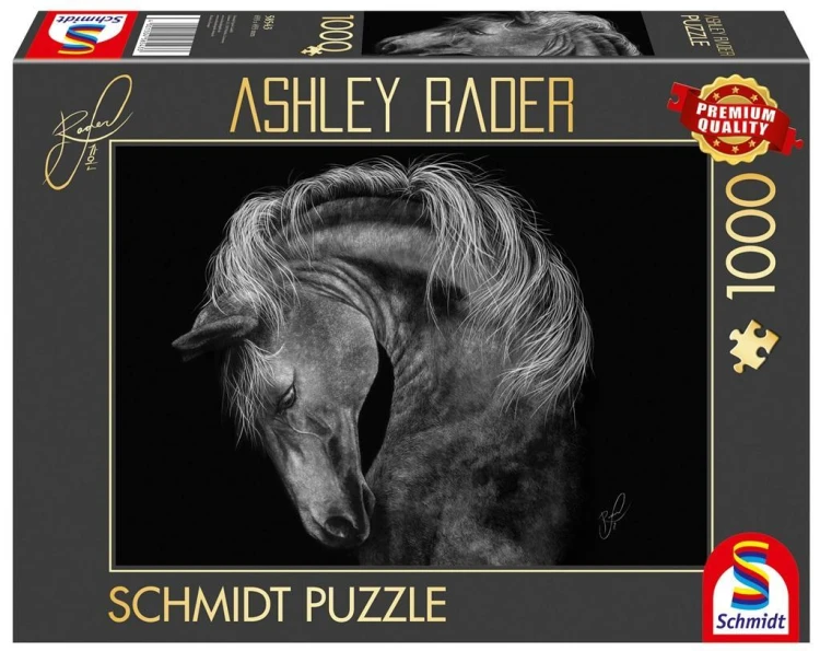 Puzzle PQ 1000 Ashley Rader Koń G3, Schmidt