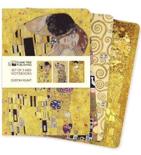 Zestaw 3 notatników MIDI Gustav Klimt, Flame Tree