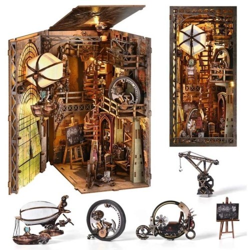 Miniaturowy domek Book Nook - Nautilius, Habarri