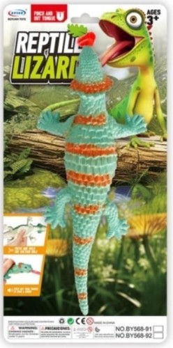 Jaszczurka z wyciąganym językiem 27cm, Merkpol