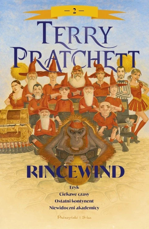Rincewind T.2 (barwione brzegi), Terry Pratchett