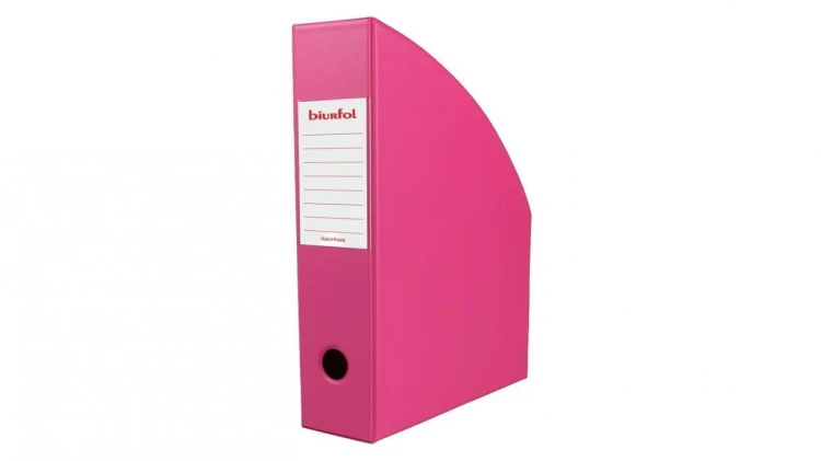 Pojemnik na dokumenty 7cm pink, Biurfol