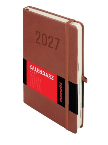 Kalendarz 2027 Memofix A5 DNS mocha mousse