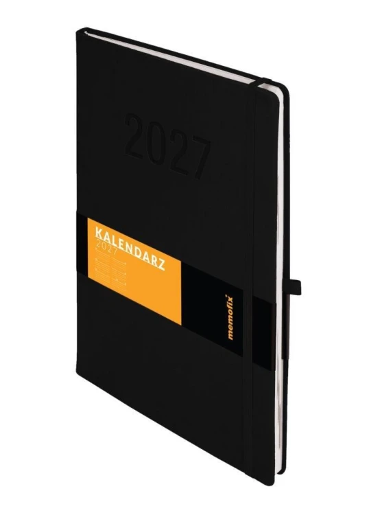 Kalendarz 2027 Memofix A4 TNS Czarny