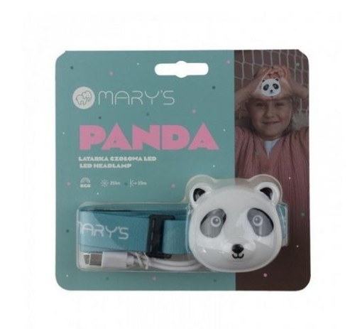 Latarka czołowa dziecięca Panda, Mary's